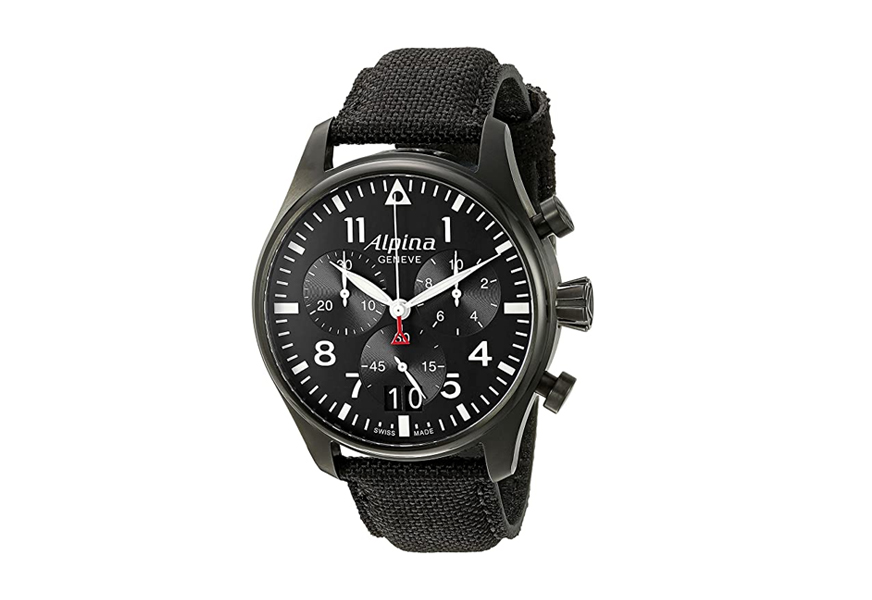 alpina men’s startimer chronograph watch