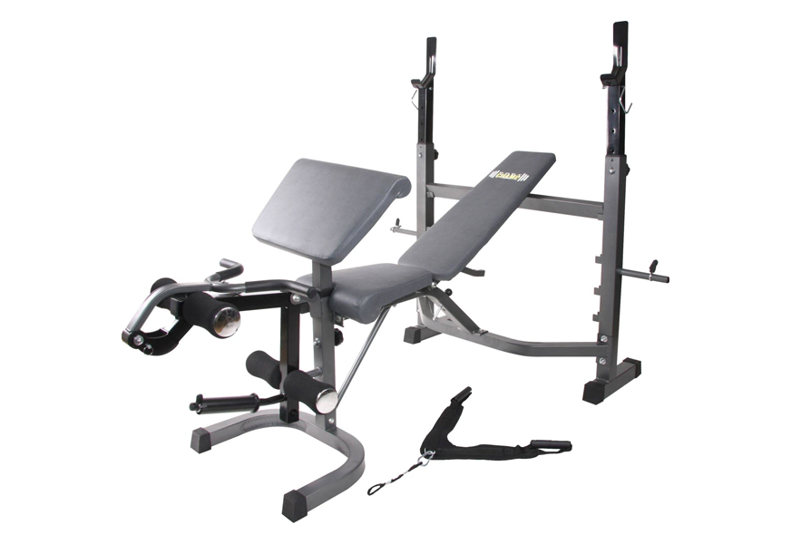 body champ bcb model with preacher curl