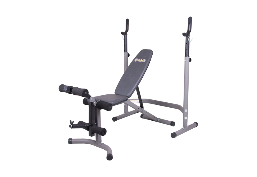 body champ black steel olympic weight bench