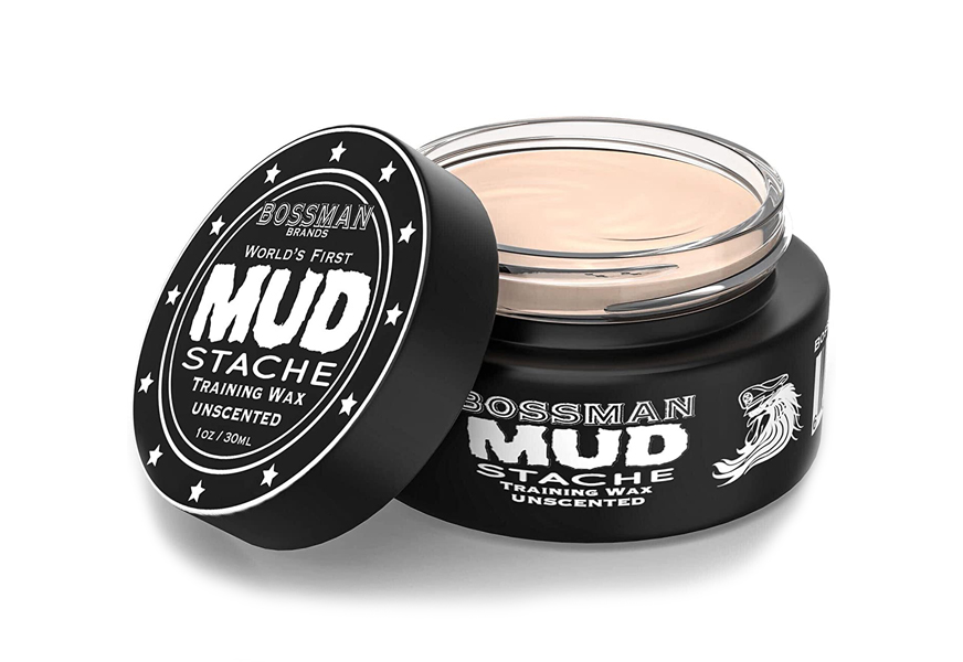 bossman mudstache- mustache training wax
