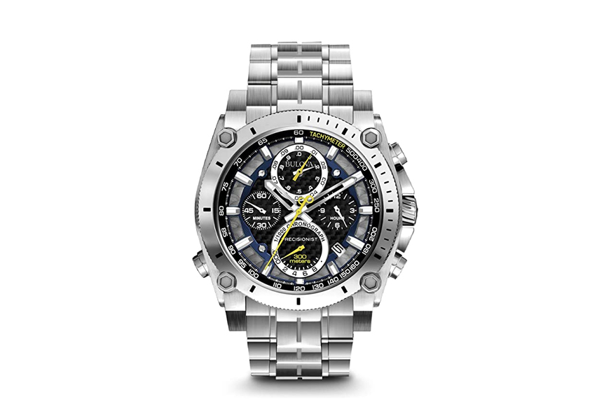bulova mens precision chronograph watch