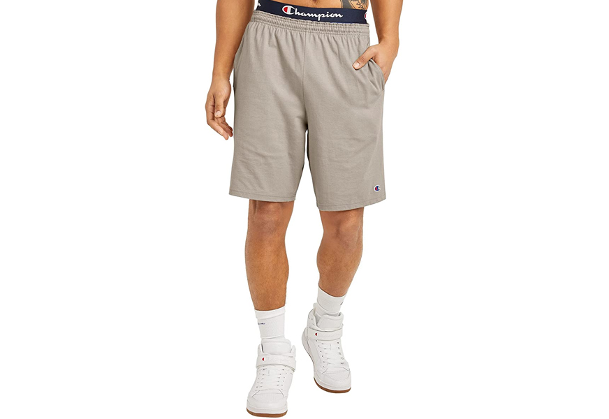 champions mens jersey gym shorts for men