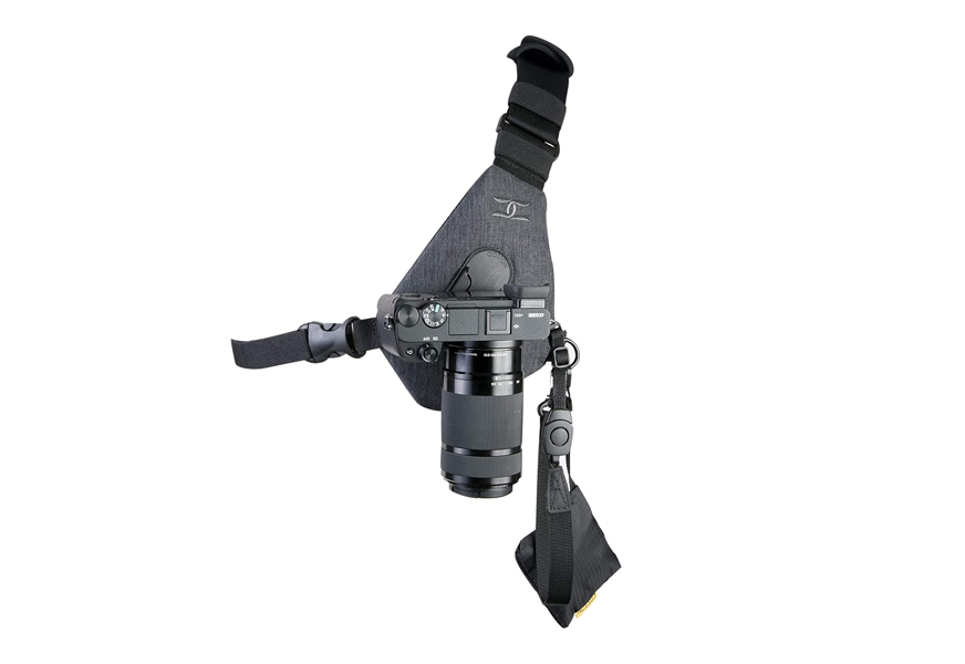 cotton carrier skout sling style harness for one camera