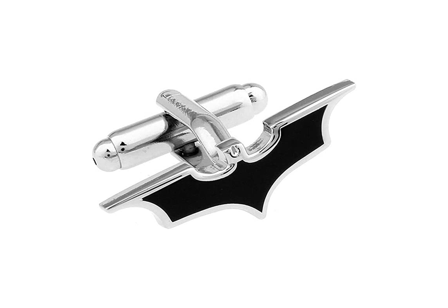 covink black batman mark metal cufflinks