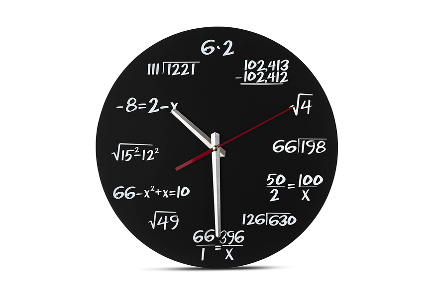 decodyne math wall clock