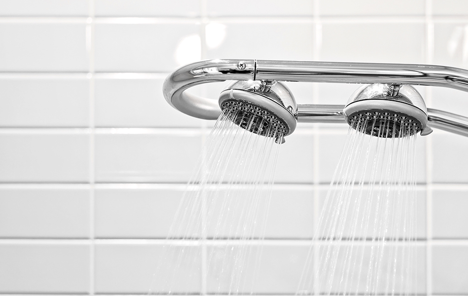 dual shower heads