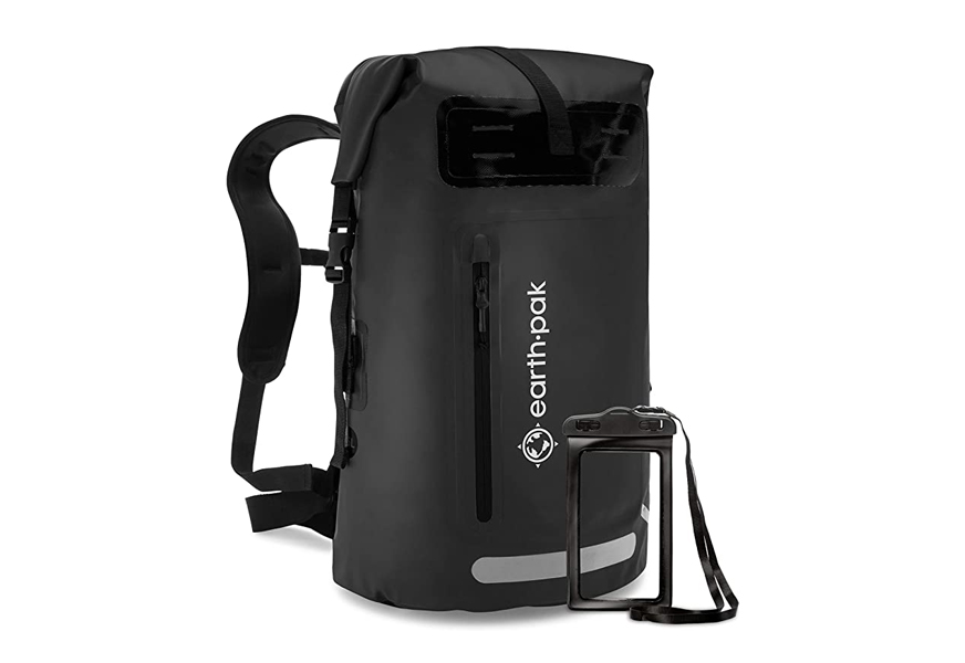 earth pak waterproof backpack