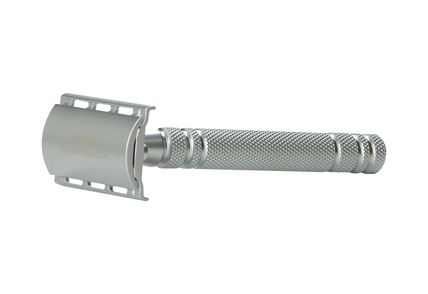 feather as-d2 all stainless steel double-edged razor