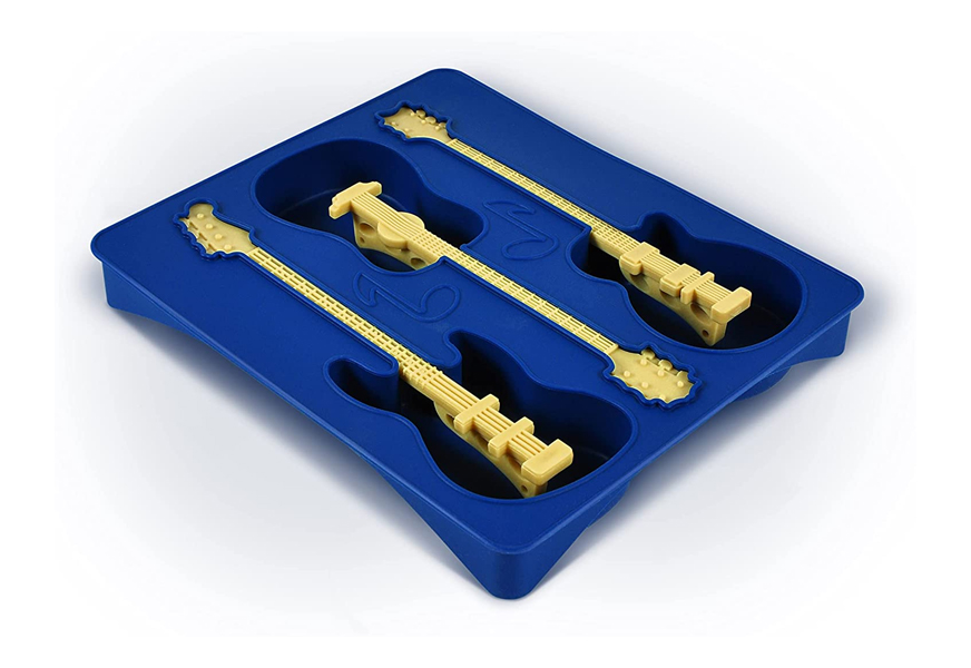 fred cool jazz guitar ice tray and stirrers