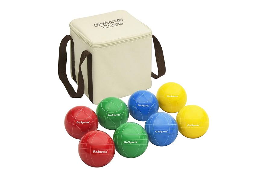 gosports 100mm regulation bocce ball set
