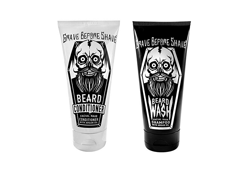 grave before shave beard shampoo & conditioner pack