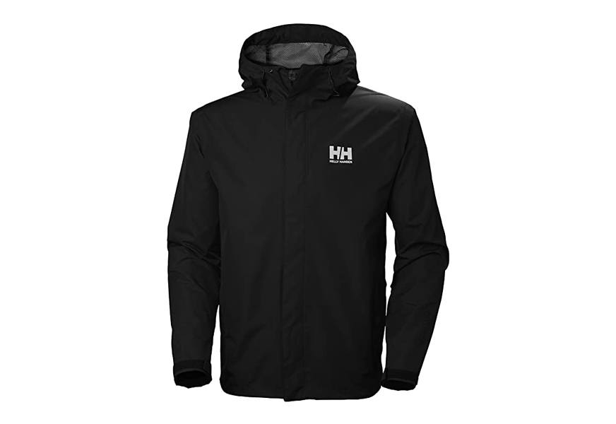 helly hansen seven j waterproof rain jacket for men