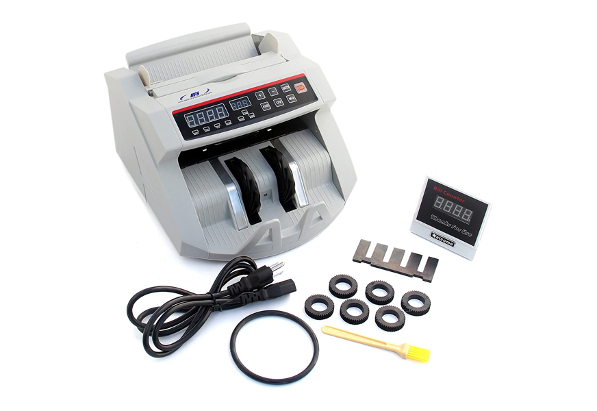 hfs bill money counter with uv & mg counterfeit