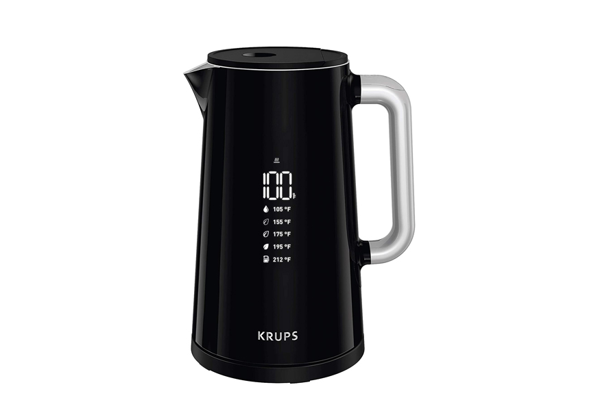Krups BW801852 1.7 L Smart Temp Digital Kettle - Black