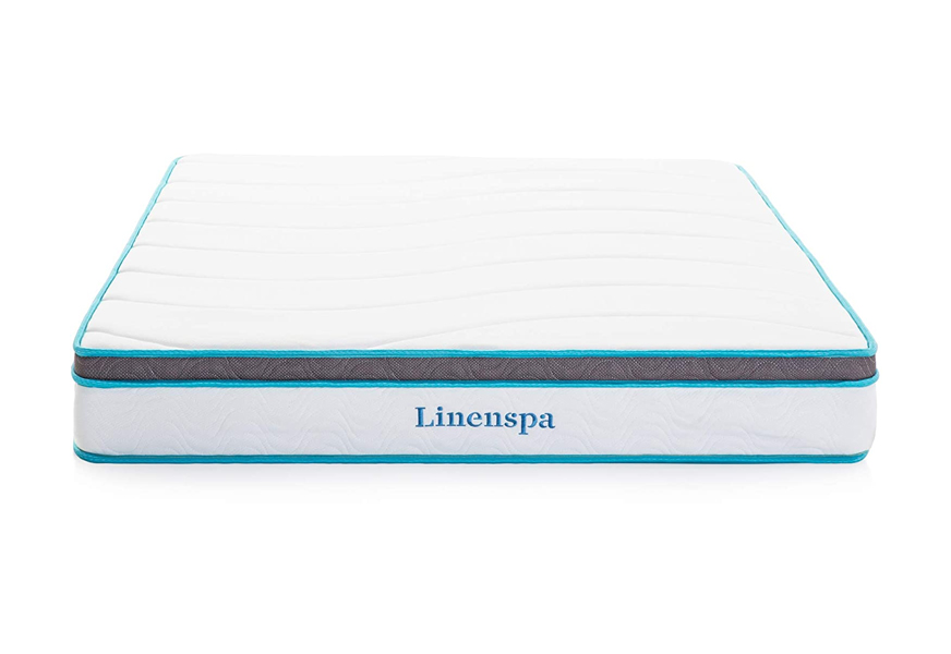 linenspa 8” innerspring hybrid memory foam mattresses
