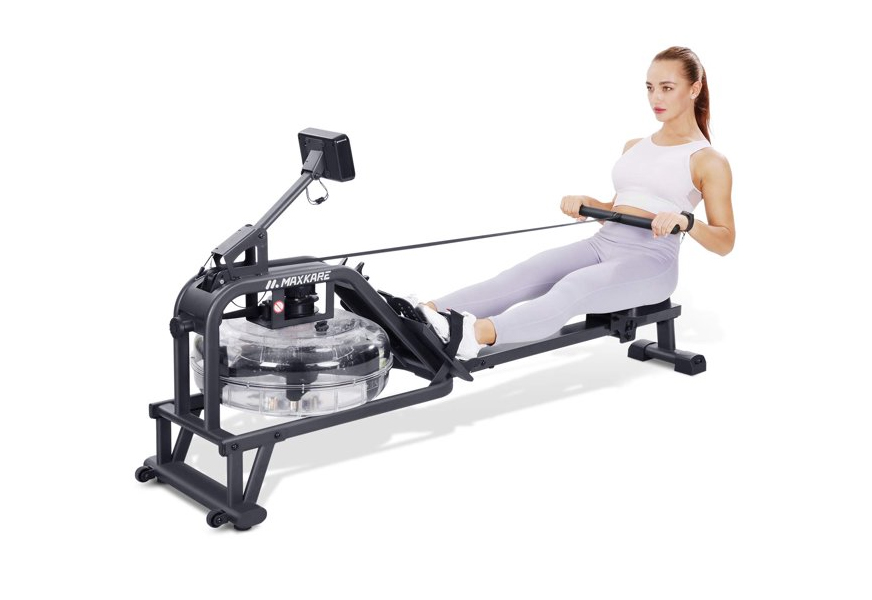 maxkare water rowing machine water rower