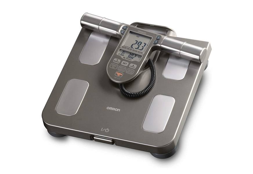 omron body composition monitor with scale