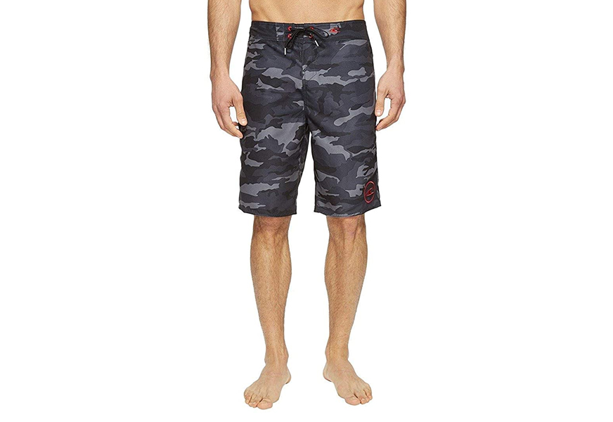 oneill mens santa cruz printed board shorts