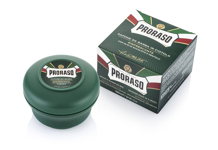 proraso shaving soap in a bowl
