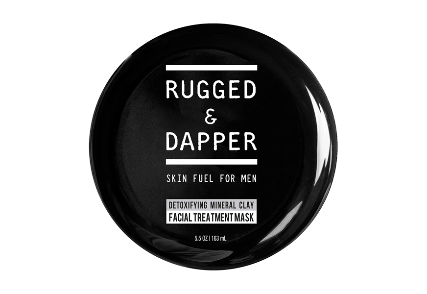 rugged & dapper detox and acne face mask for men