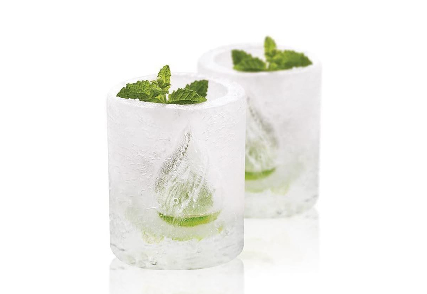 shot glass ice mold cool 4 cups silicone tray