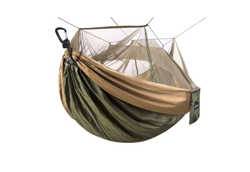 sunyear single & double camping mosquito hammock