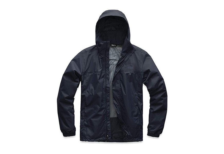 the north face resolve 2 rain jacket for men