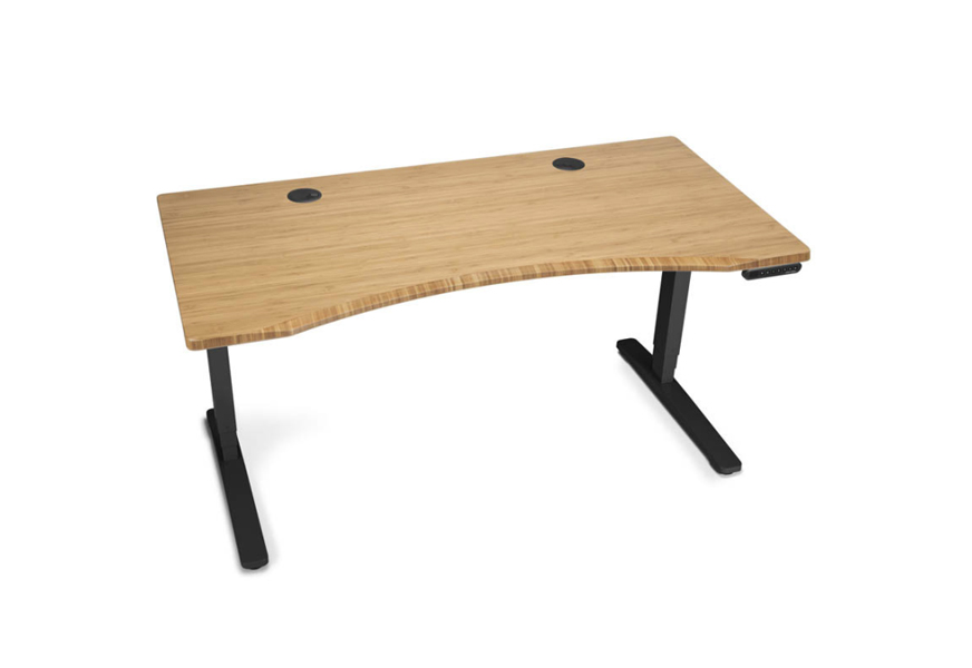 uplift bamboo desk