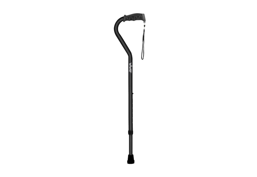RMS Folding Cane - Foldable, Adjustable, Lightweight Aluminum Offset  Walking Cane - Collapsible Walking Stick with Ergonomic Derby Handle -  Ideal Daily Living Aid for Limited Mobility (Black) : : Health &  Personal Care