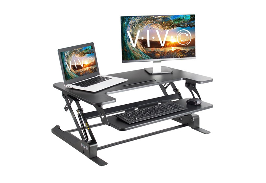 vivo height adjustable standing desk
