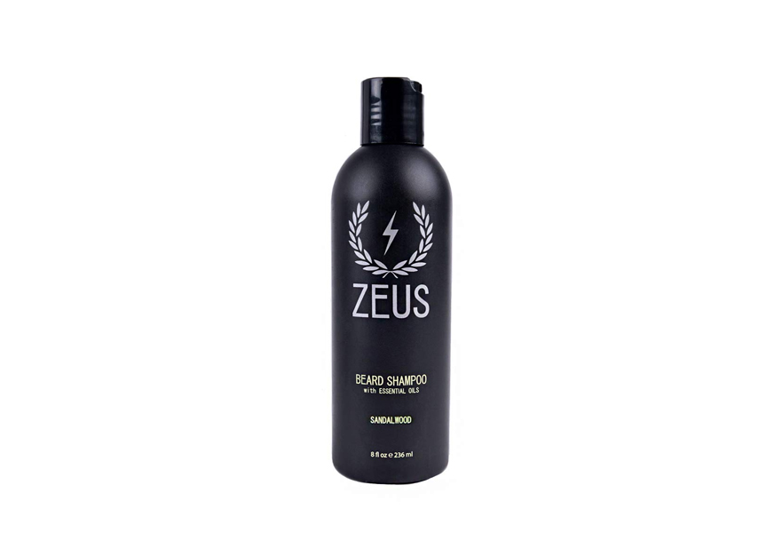 zeus beard shampoo and wash