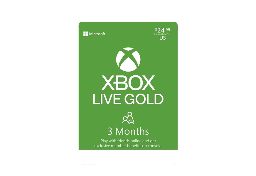 3 month xbox live gold membership