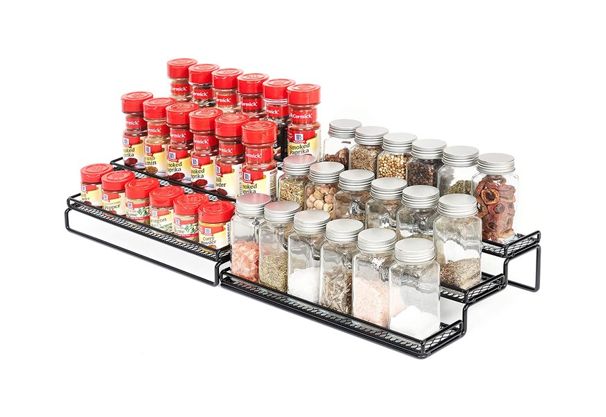 3 tier expandable cabinet spice rack by gongshi