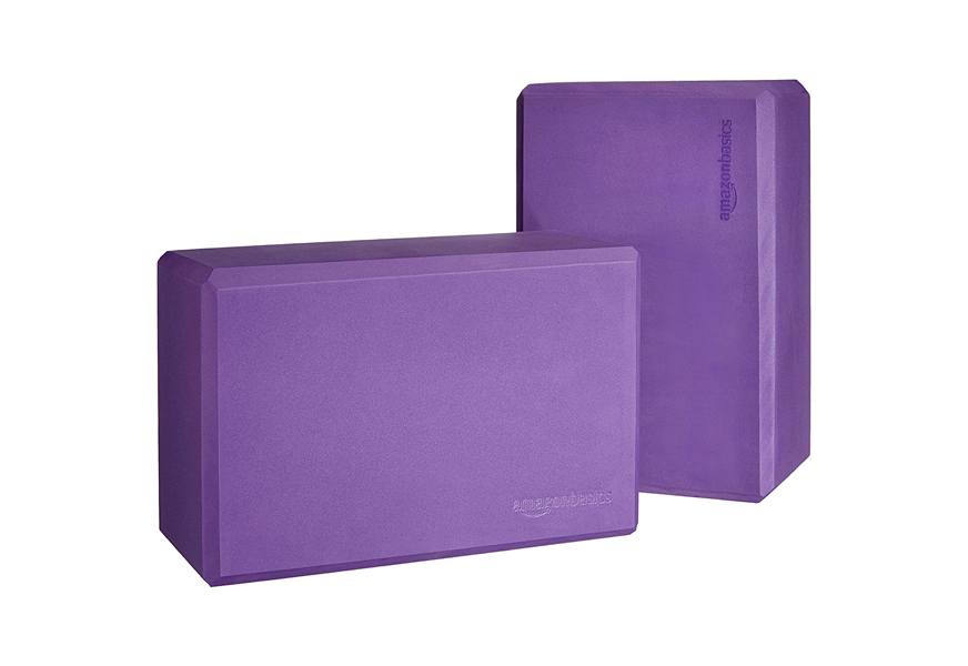 Yoga Block Set of 2 Foam Block 9"x6"x3" Yoga Bricks EVA Odorless High 