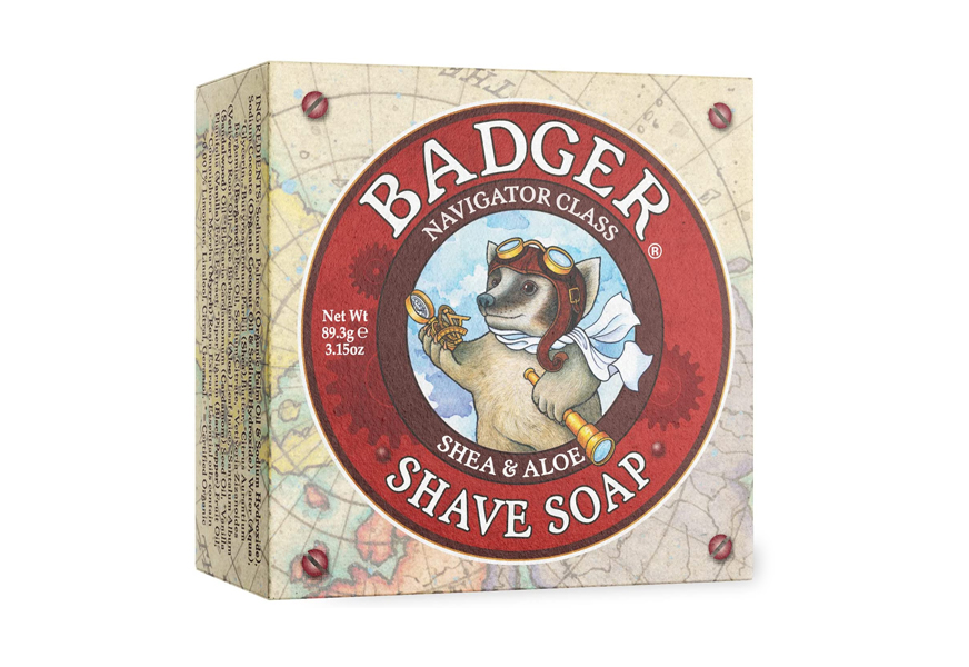 badger shaving soap