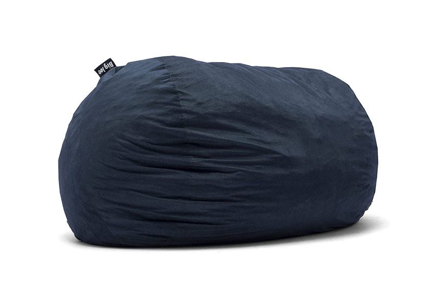 big joe 0001657 fuf foam filled bean bag chair