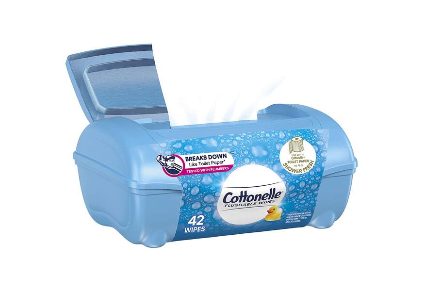 cottonelle freshcare flushable wet wipes for adults