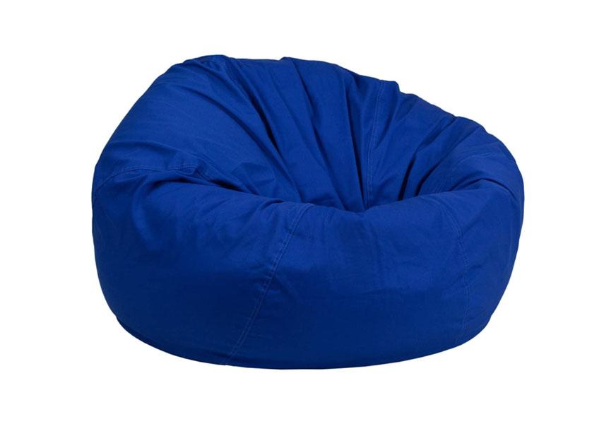 flash furniture oversized solid bean bag chair