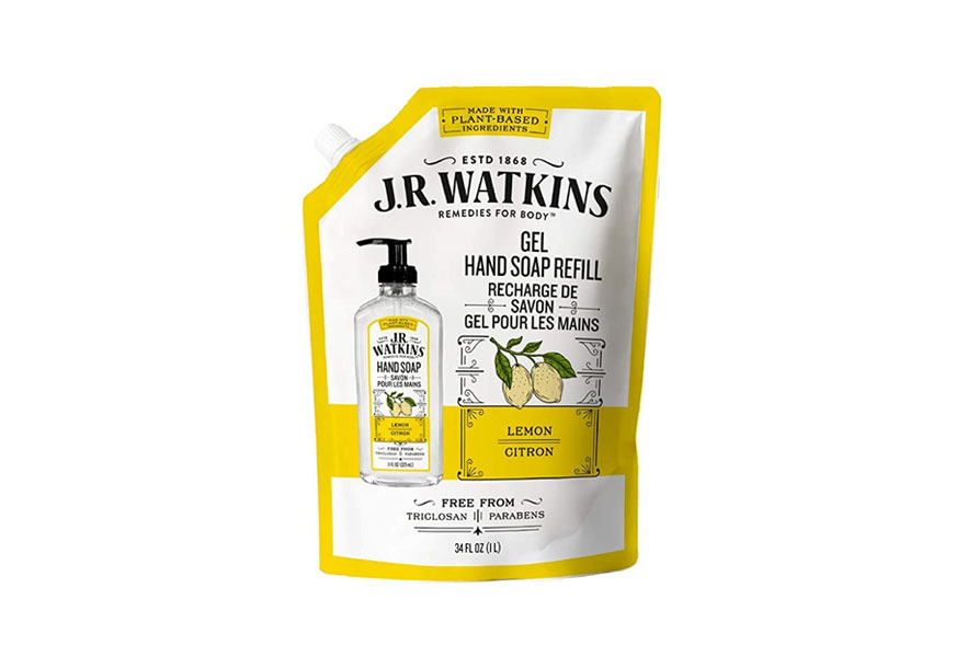 jr watkins gel hand soap refill pouch1