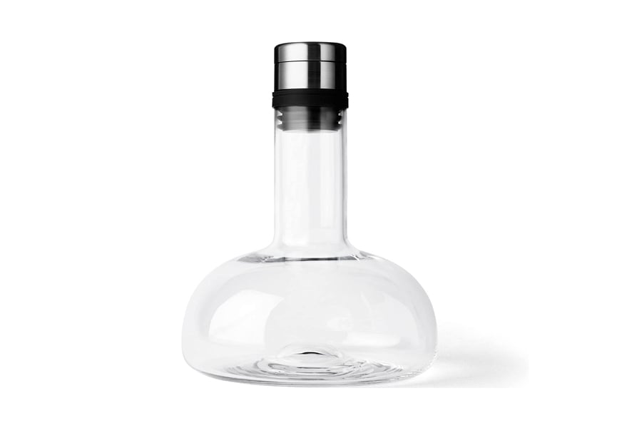 menu winebreather carafe