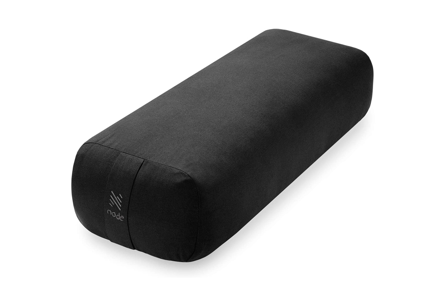 node fitness organic cotton rectangular yoga bolster