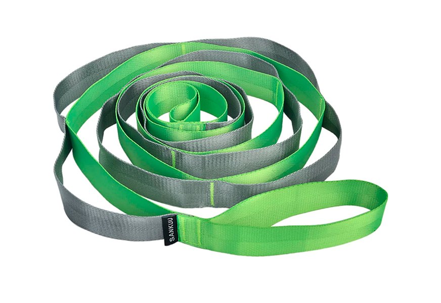 sankuu multi loop yoga strap