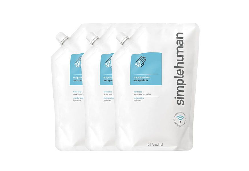 simplehuman cucumber moisturizing liquid hand soap