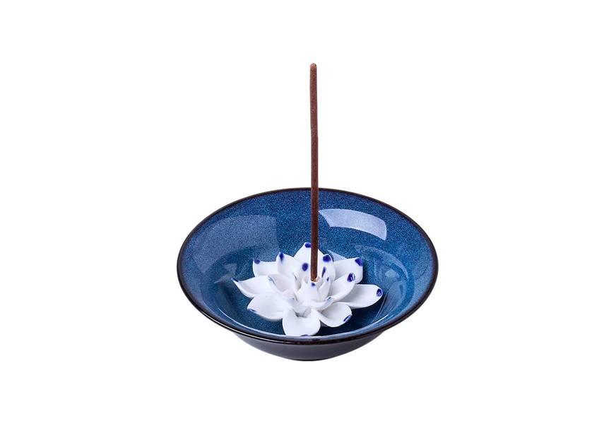 uniidea ceramic incense burner bowl holder