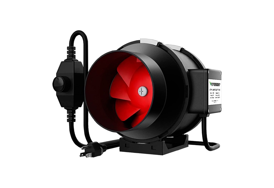 vivosun 6 inch 390 cfm inline duct fan