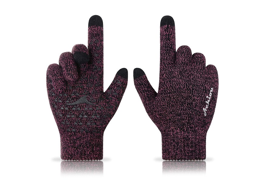 achiou winter knit gloves