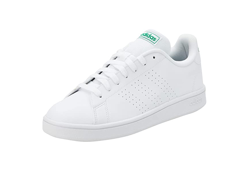 adidas cloudfoam advantage white sneakers for men