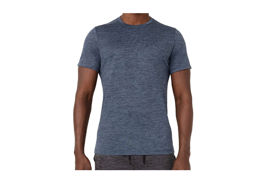 alive men's quick dry performance workout top