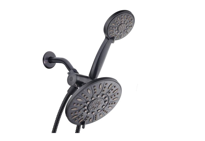 aquadance premium high pressure 3 way rain shower head