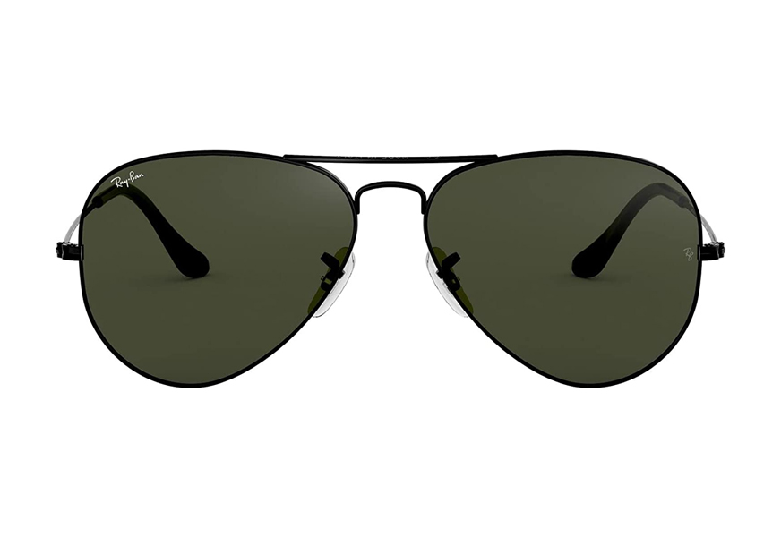 aviator metal non-polarized ray ban sunglasses